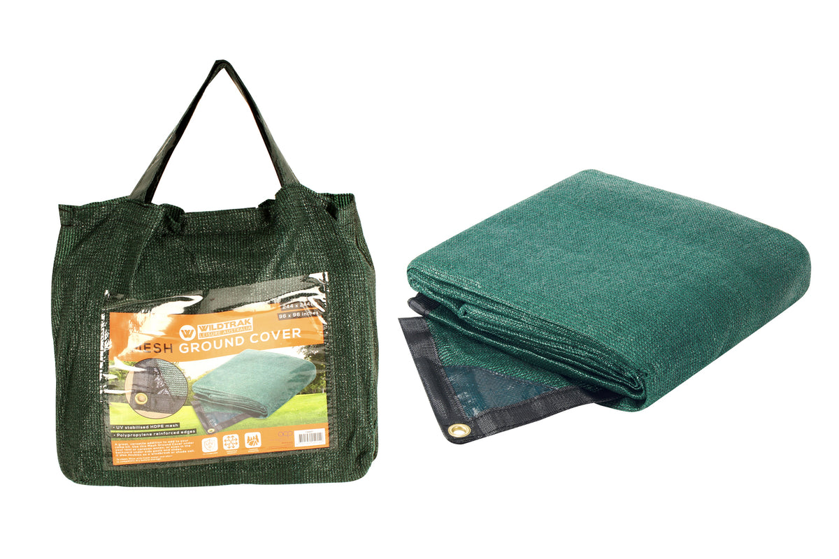 Wildtrak 240cm Mesh Ground Cover For Tent/Caravan - Green