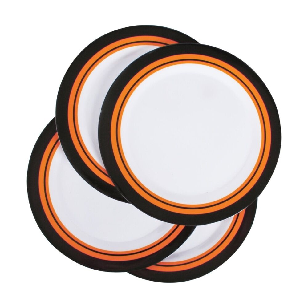 16pc Wildtrak Melamine Camping Food Plate/Bowl/Coffee Mug Set