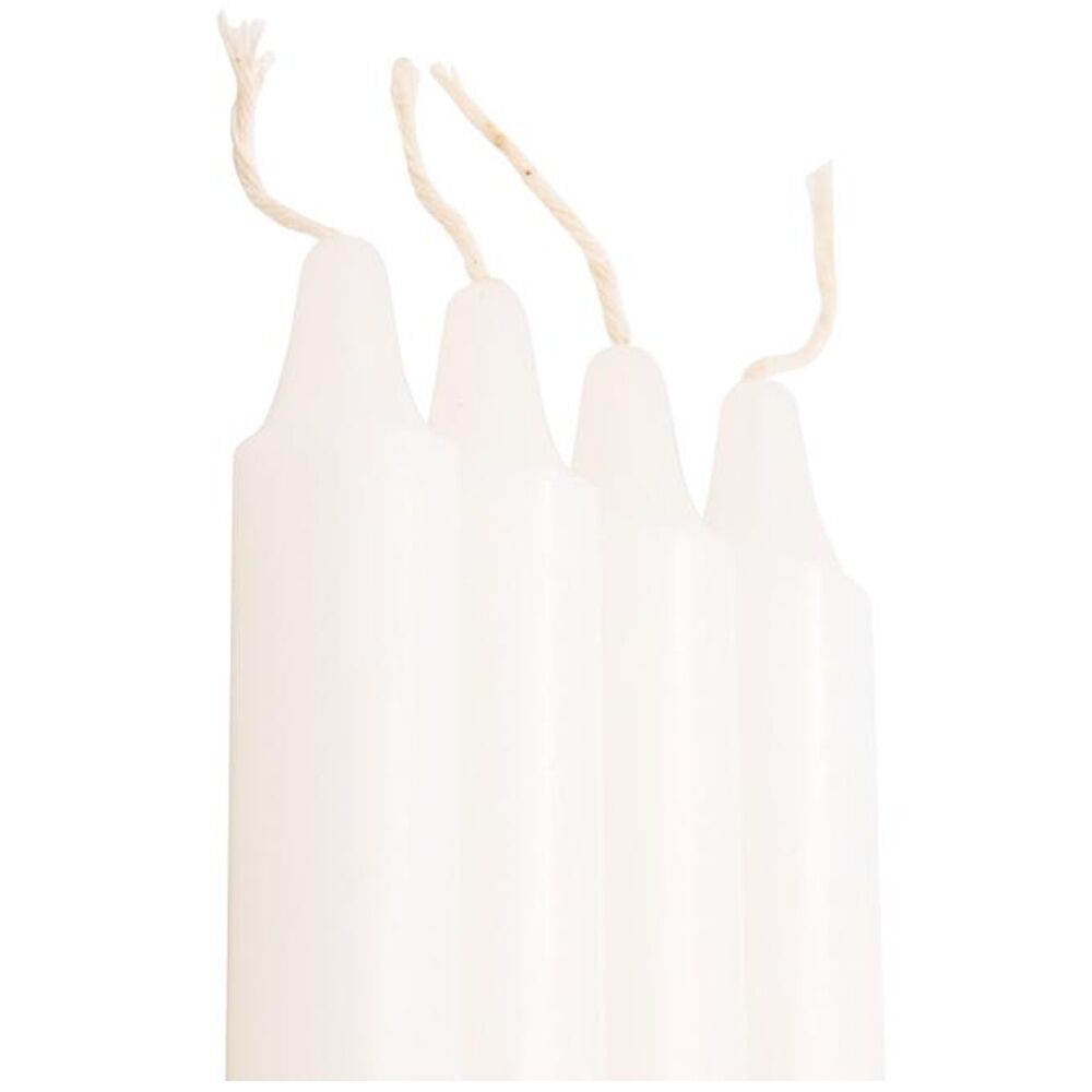 12x 4pc Candle Emergency Lighting Candles 3 Hours Burn Time White