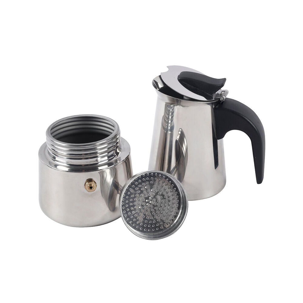 Wildtrak Camping 6-Cup Expresso Coffee Maker Percolator Stainless Steel