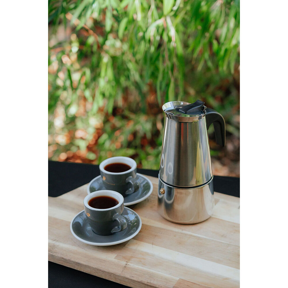 Wildtrak Camping 6-Cup Expresso Coffee Maker Percolator Stainless Steel