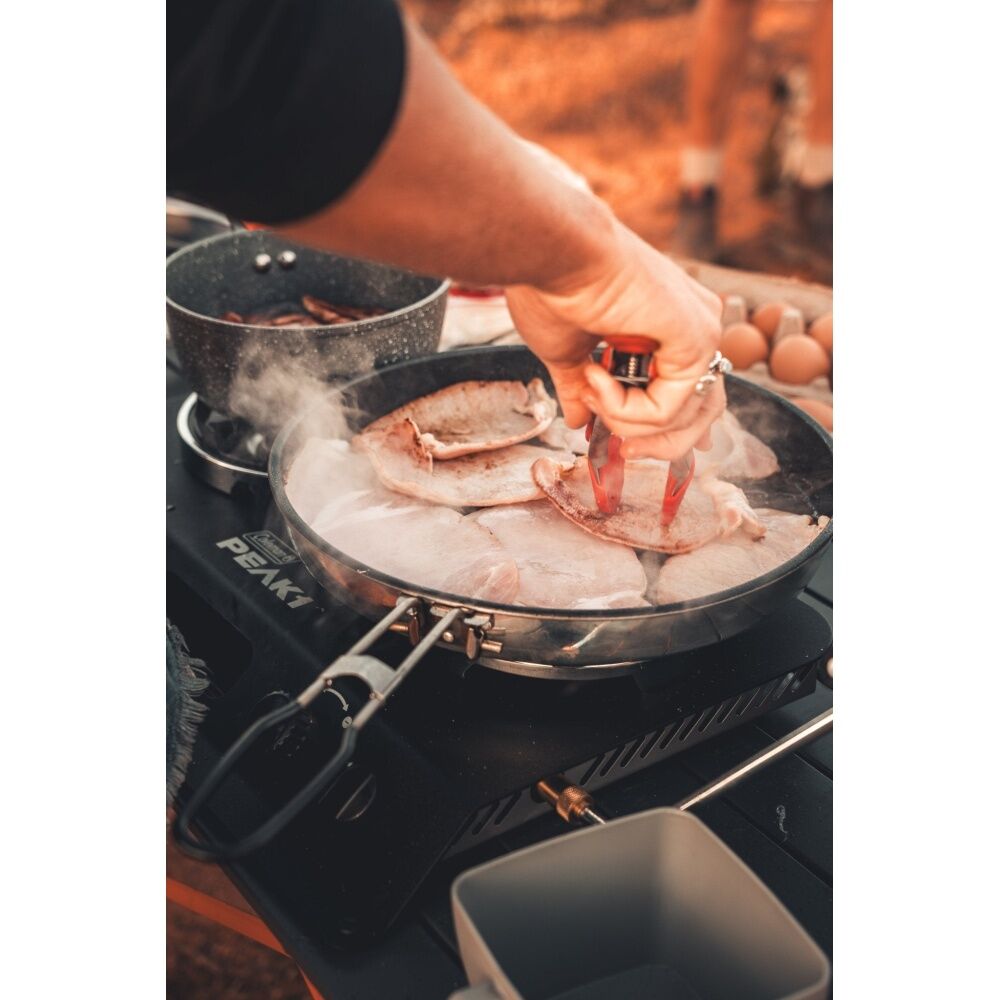 Wildtrak Aluminium 30.5cm Non-Stick Frying Pan - Black