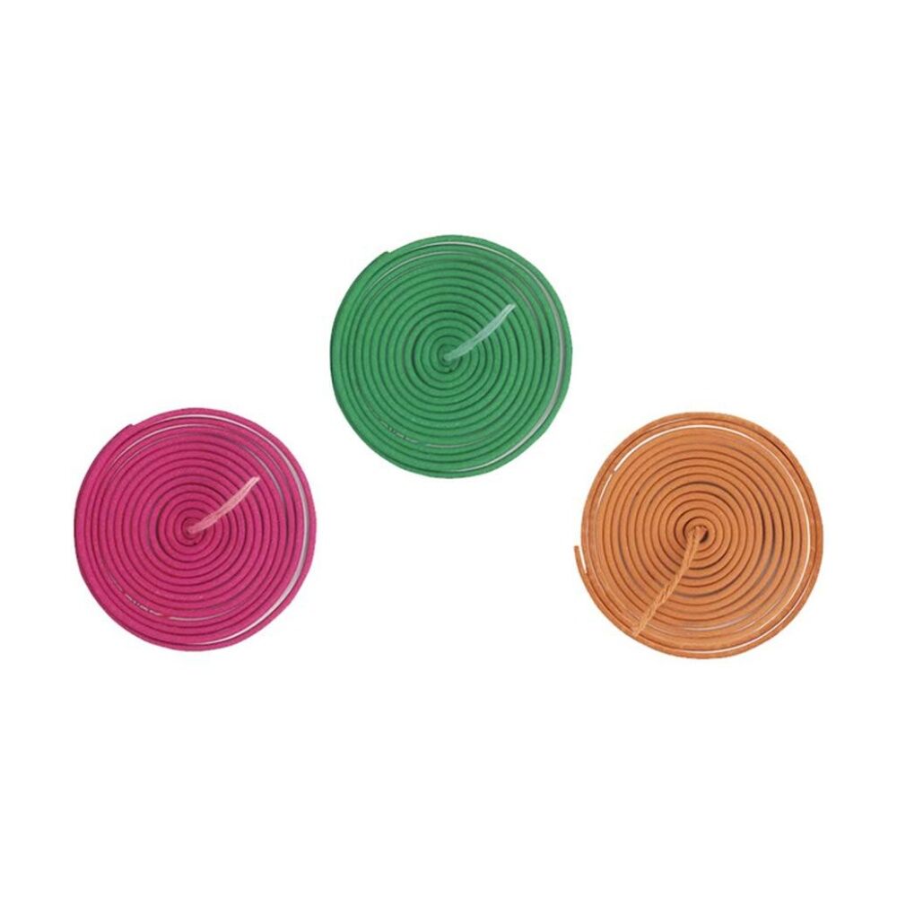 6PK Home Soil Collections Citro Coil Hang Colour Refill Insect Repellent Assorted