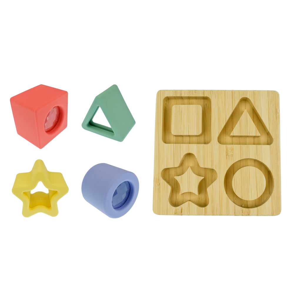 Koala Dream Silicone Prism Sensory Play Shape Sorter 6m+