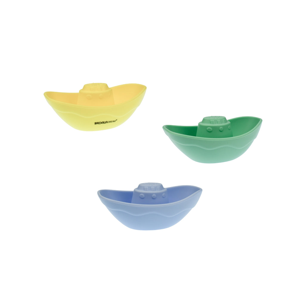 6pc Koala Dream Silicone Bath Tug Boats for Kids 10m+