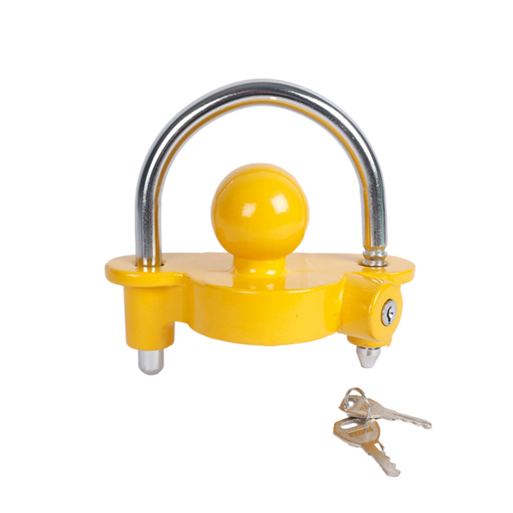 Wildtrak 5cm Aluminium Tow Ball Coupling Lock Caravan Security Hitch