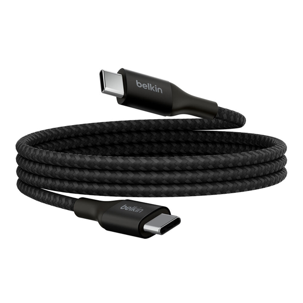 Belkin BoostCharge 1M USB-C To USB-C Braided Cable 240W - Black