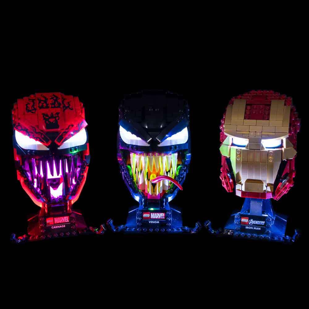 Light My Bricks Lighting Kit For Lego Spider-Man Carnage No.76199 12y+