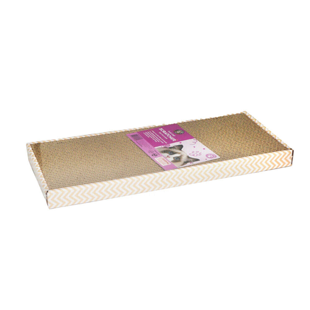 4PK Dudley's World Of Pets Paper Cat Scratcher Furniture Flat