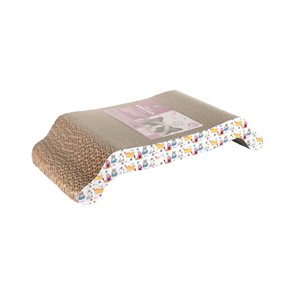 3PK Dudley's World Of Pets Paper Cat Scratcher Furniture Curve
