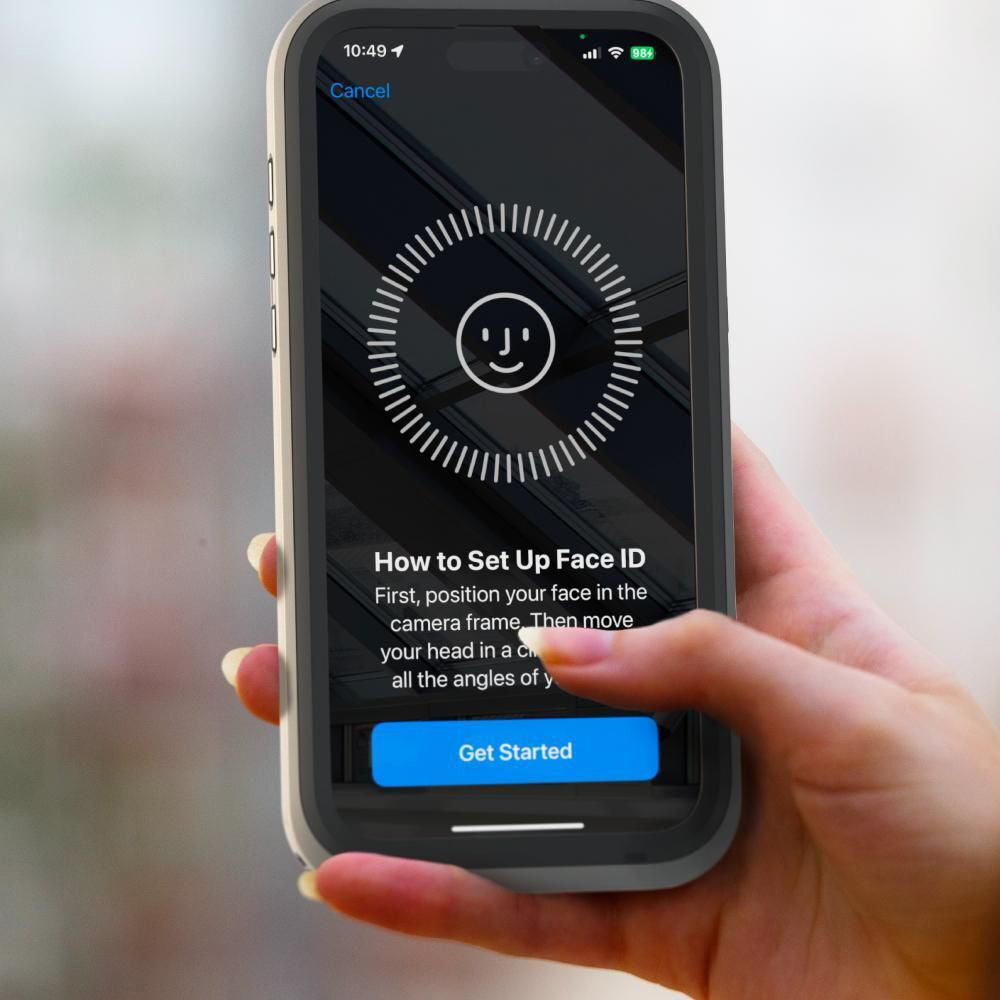 Catalyst Total Protection Waterproof Case For iPhone 15 Pro Titanium Grey