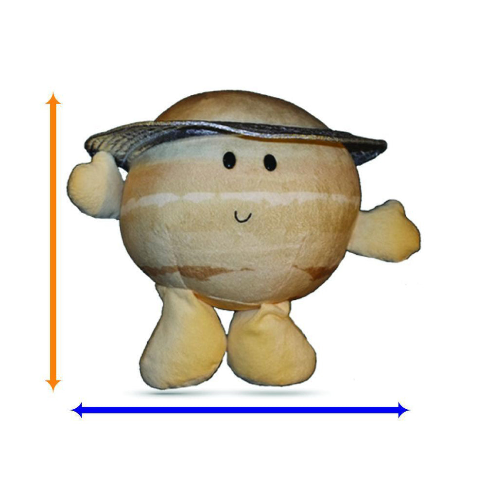 Celestial Buddies Polyester Saturn Child Soft Plush Cuddle Stuffed Toy 3y+