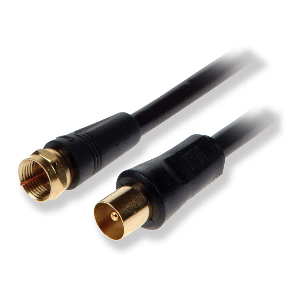 3PK Sansai F-Plug TV Antenna Flylead 3m