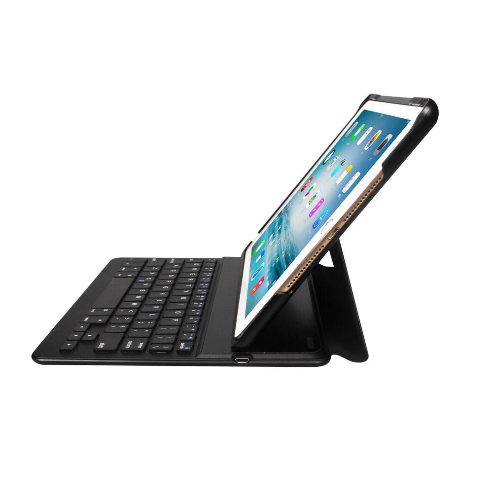 Connect Cable Wireless Keyboard Case For Apple iPad 9.7/iPad Air Black