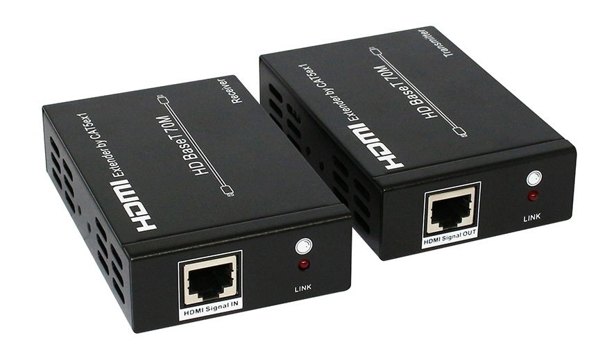 Astrotek HDMI Extender RJ45 CAT5 CAT6 LAN Ethernet Converter Splitter ...