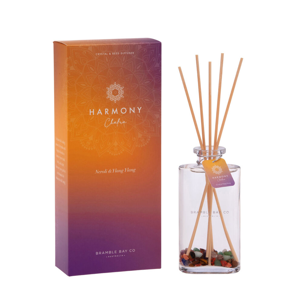 Bramble Bay Diffuser Crystal Boho Harmony Chakra Neroli Ylang 150ml