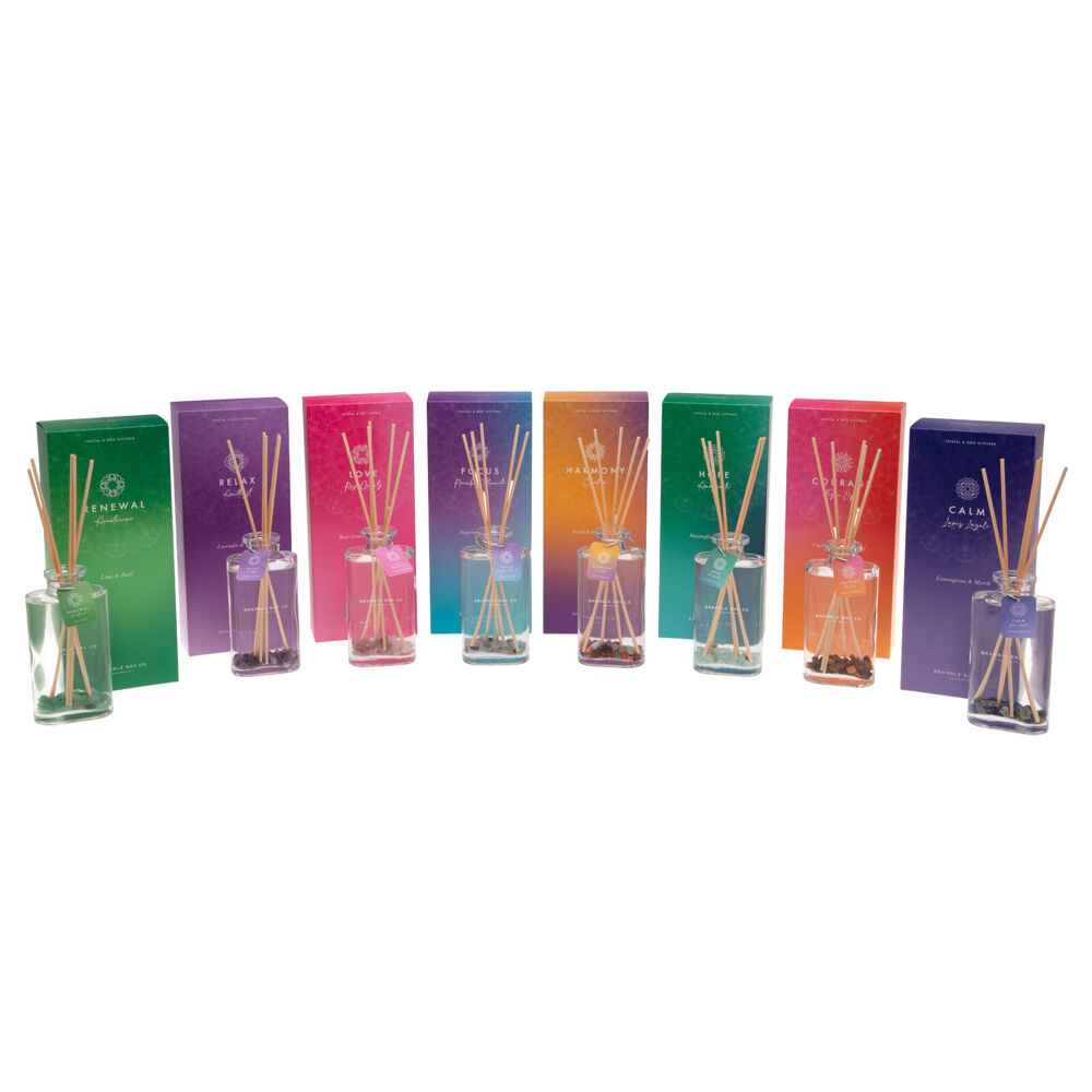 Bramble Bay Diffuser Crystal Boho Harmony Chakra Neroli Ylang 150ml