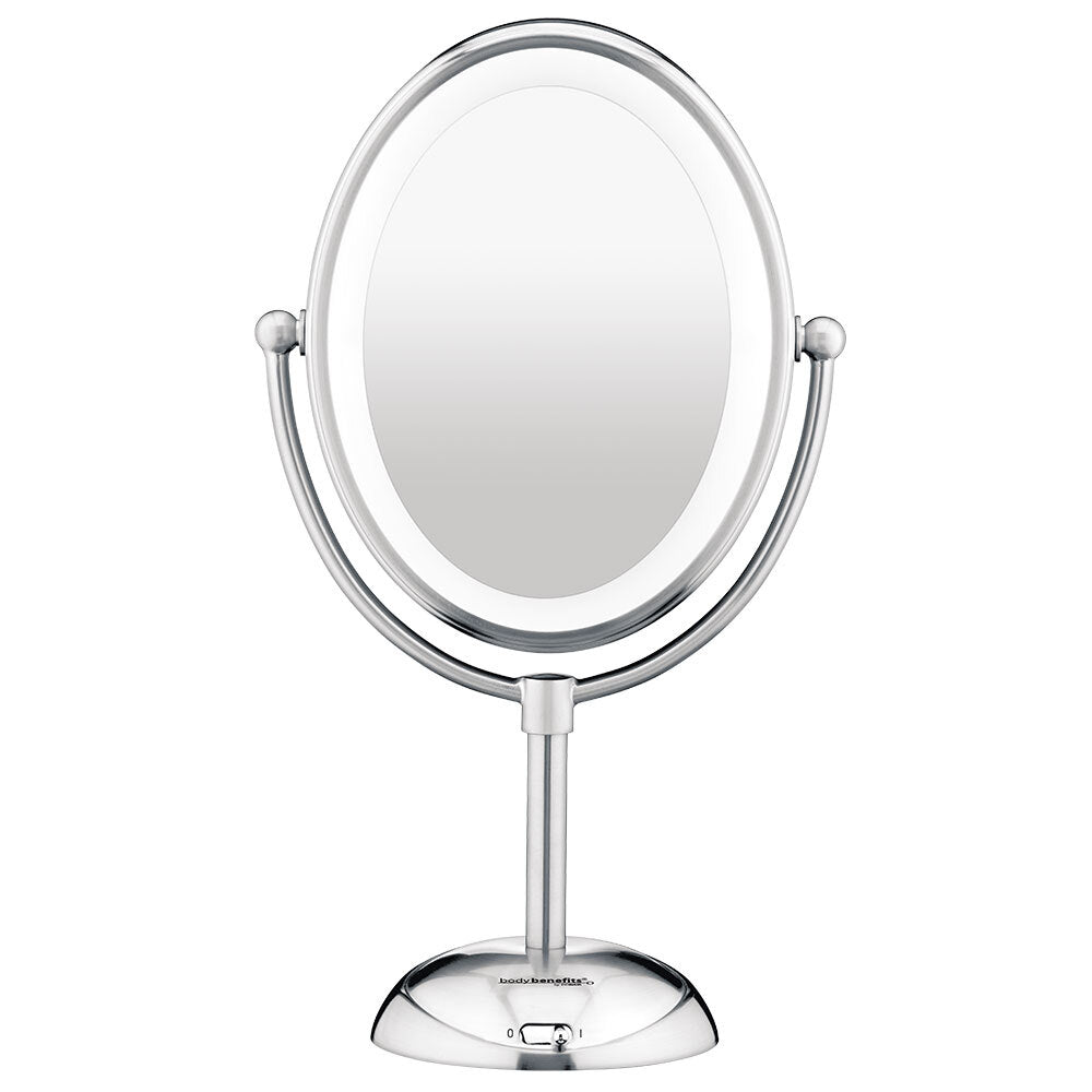 Cordless Double Sided Illuminated LED Mirror