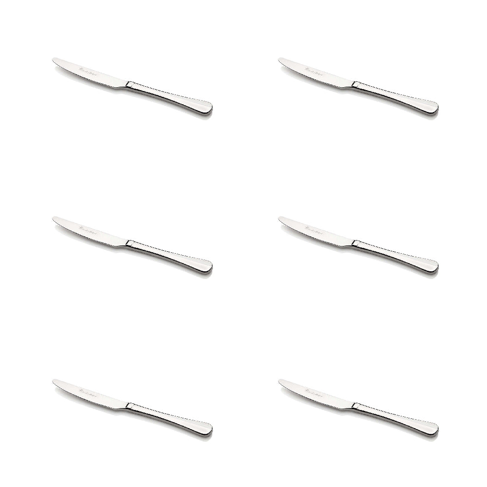 6PK Stanley Rogers Baguette Dinner Knife Individual Cutlery