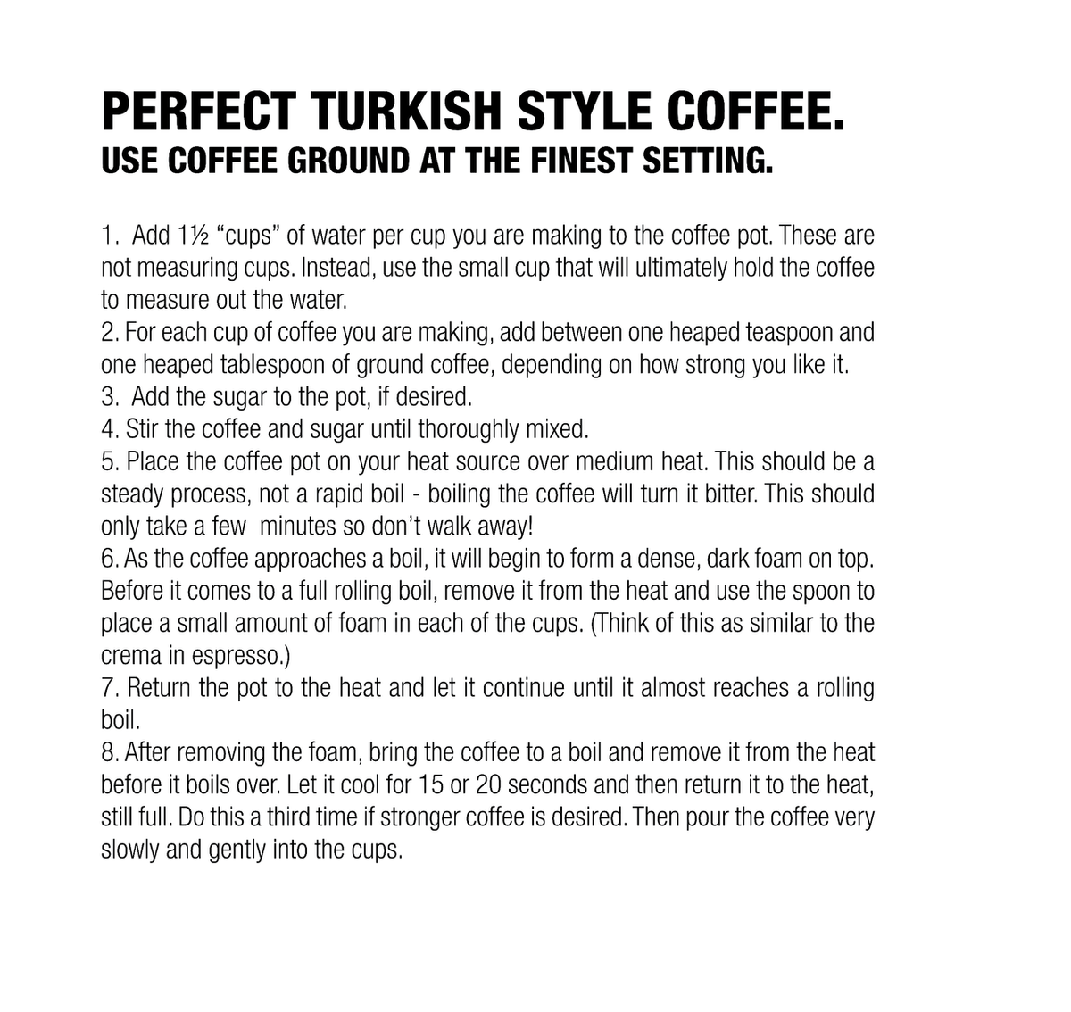 2PK Coffee Culture Enamel 450ml Stovetop Turkish Coffee Pot - Sky