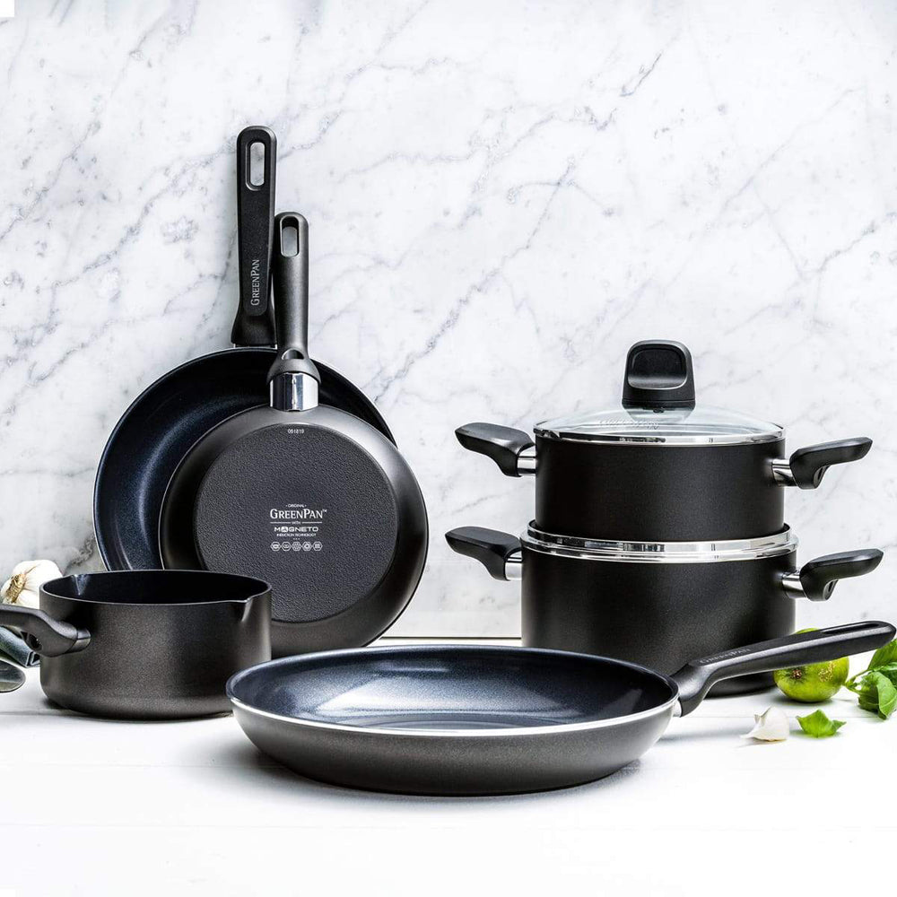 7pc GreenPan Memphis Saucepan Set Home Kitchen Cookware