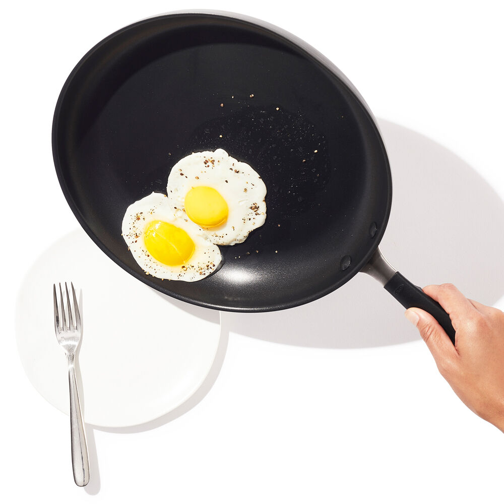 10pc OXO Aluminium Good Grips Pro Nonstick Pots & Pans Set Grey