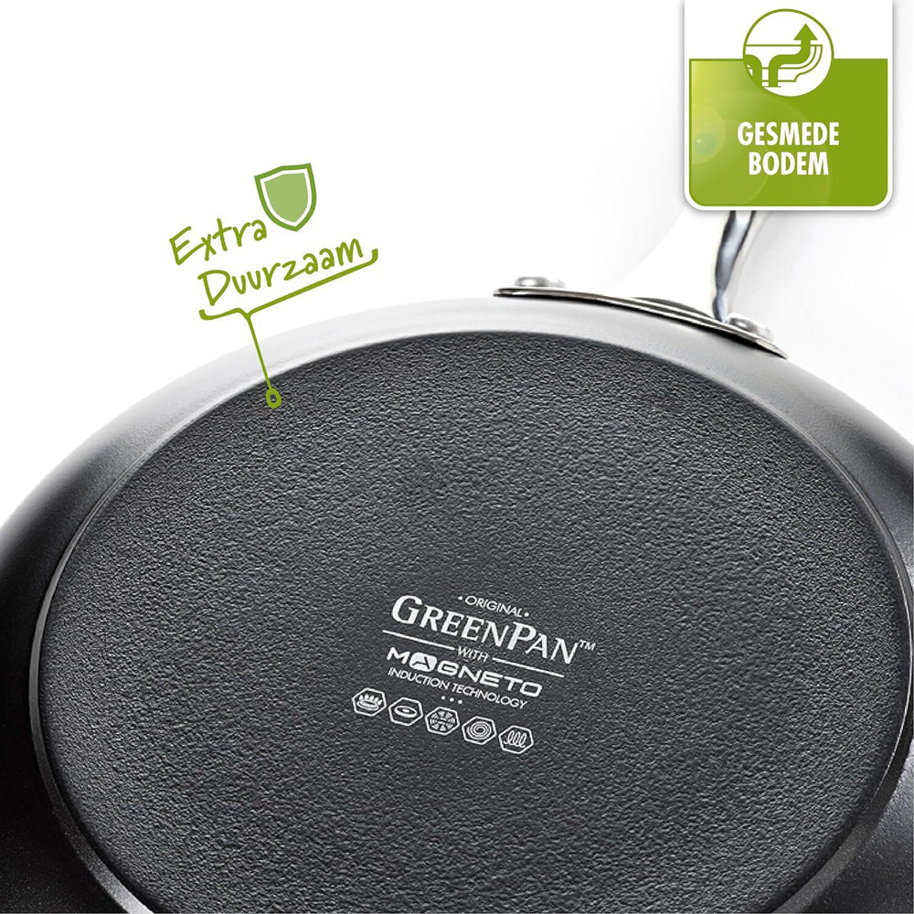 GreenPan Brussels Open wok 28cm Home Kitchen Cookware