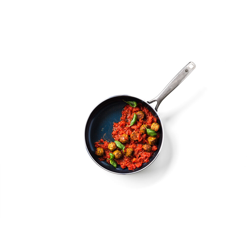 Blue Diamond Open 26cm/3.7L Skillet Ceramic Coating Non-Stick Cooking Pan
