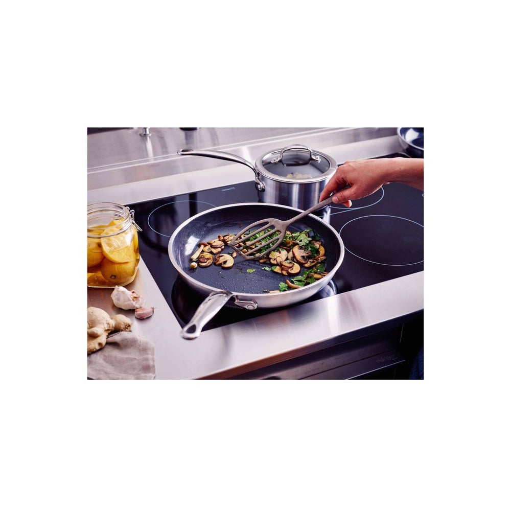 GreenPan Premiere Stainless Steel Open Frypan 30cm