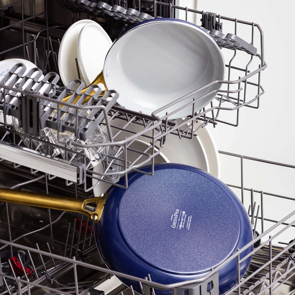 6pc GreenPan Padova Dark Blue Set Home Kitchen Cookware