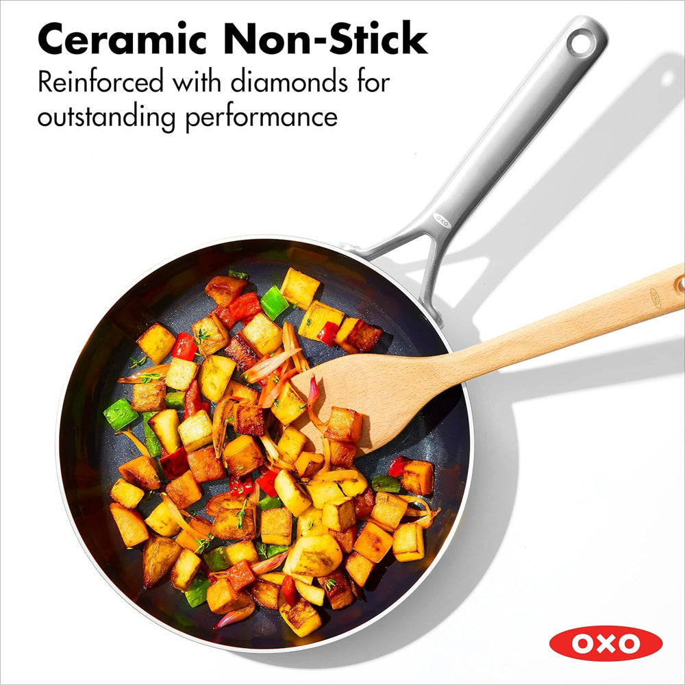 OXO Mira 3-ply Stainless Steel Pro Frypan 20cm x 40mm