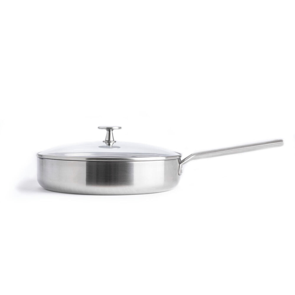 Blue Diamond Cvd 28cm/3.58L Skillet Ceramic Coating Non-Stick Pan Silver