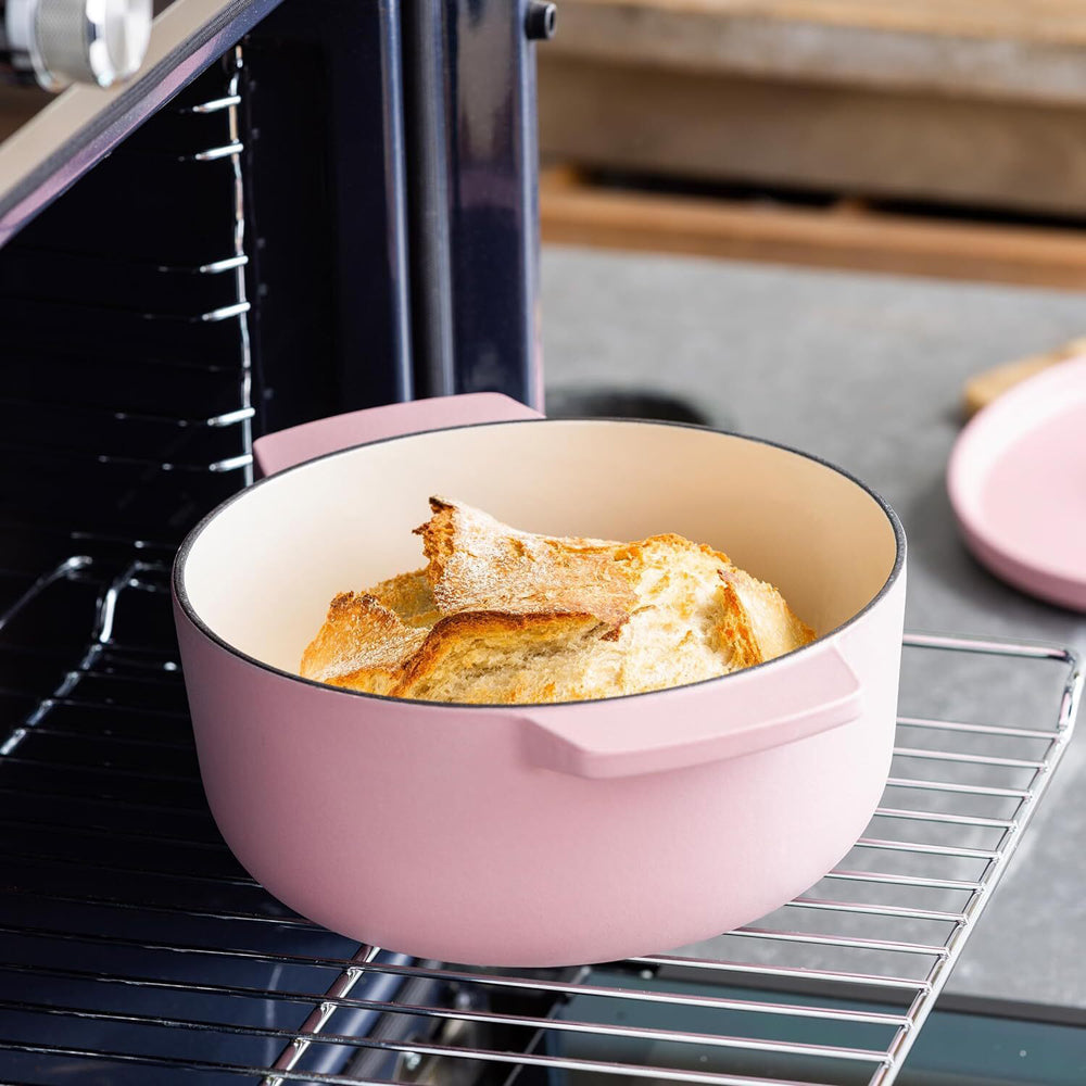 KitchenAid Cast Iron Casserole 26cm/5.2L Dried Rose