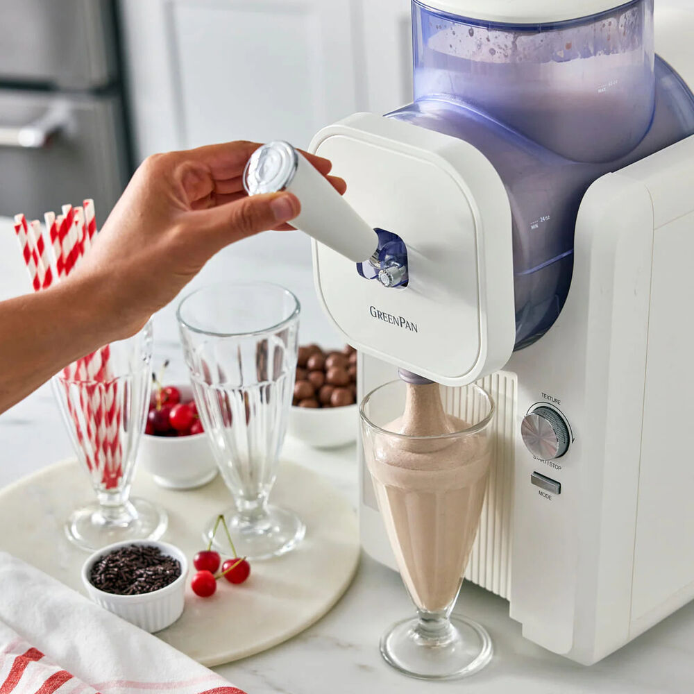 Greenpan Frost Ice Cream Maker 1.99L Frozen Yogurt Dessert White