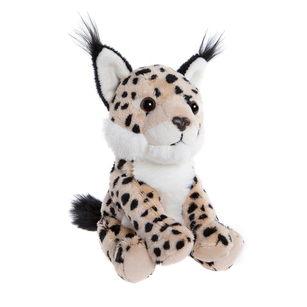 2PK Charlie Bears Cuddle Cub Lynx Kids Soft Play Toy 0m+