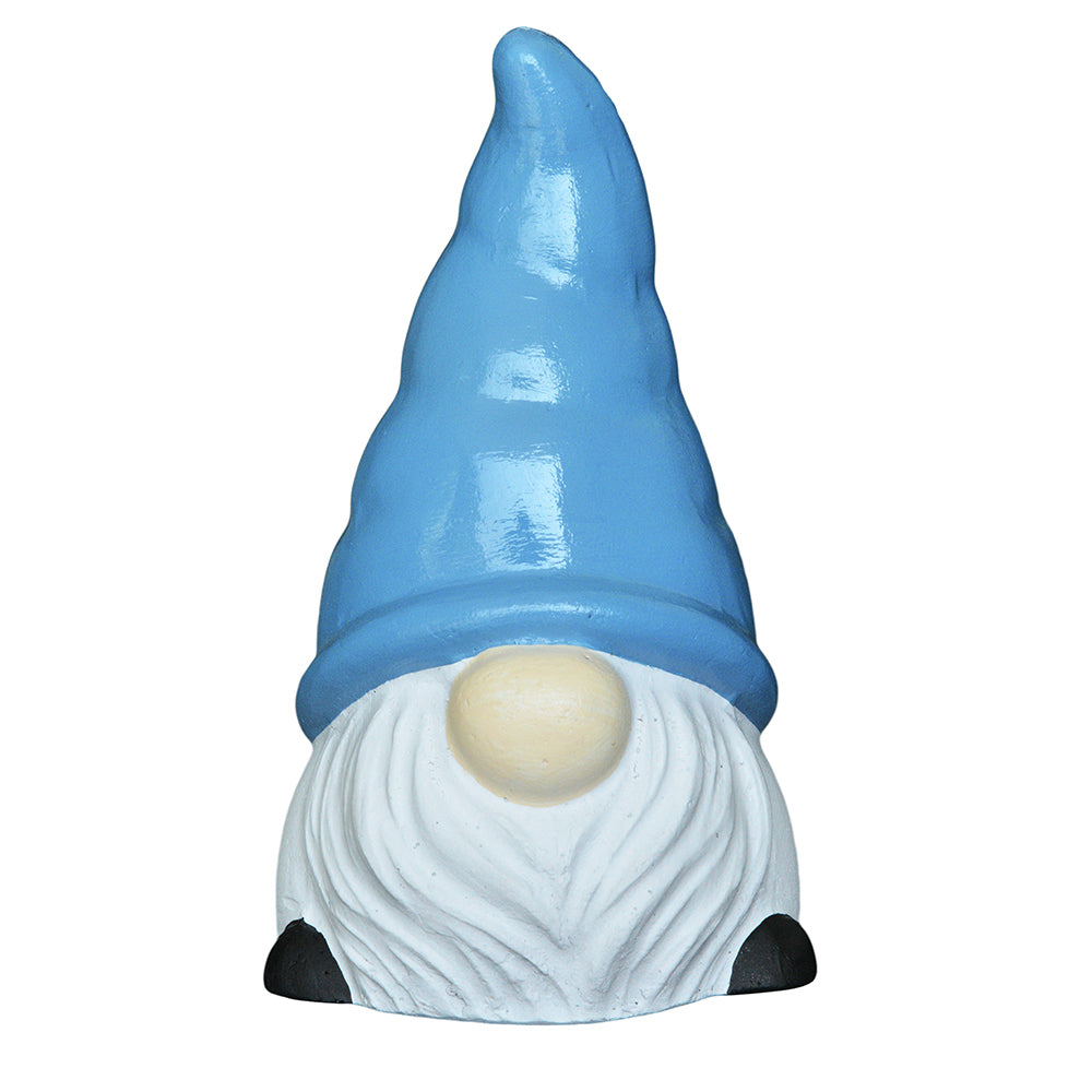 Northcote Pottery Gnome Bob Garden Decor Large Hat 20cm Yellow/Blue
