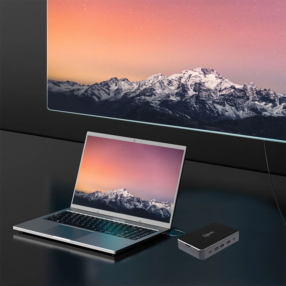 Cruxtec Universal 14-in-1 USB-C Docking Station w/ SSD Enclosure