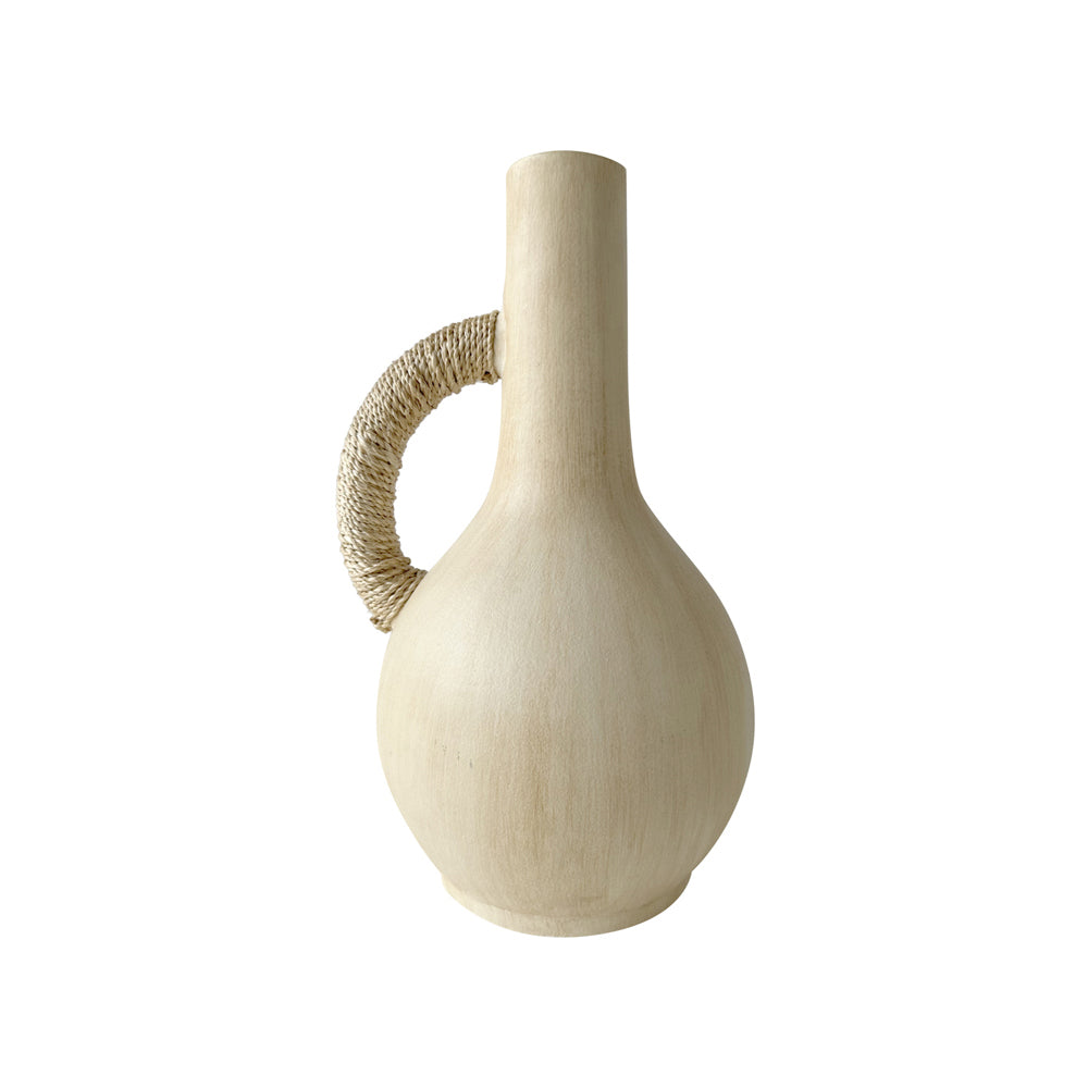 Darlin Terracotta 43cm Brigs Tall Jug Vase Home Decor Brown