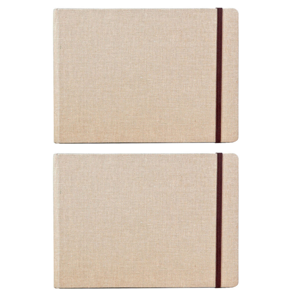 2PK Clairefontaine Goldline Travel Graphic Art & Drawing Album 32 Sheets A5