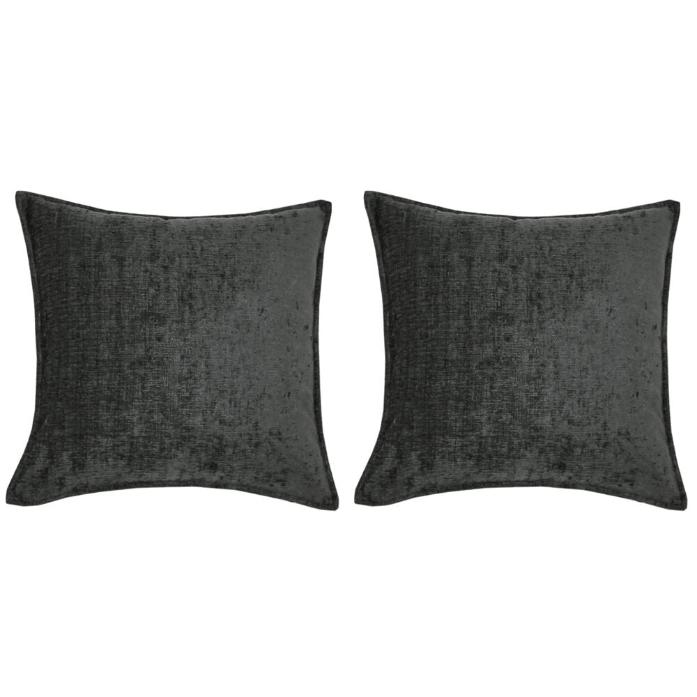 2PK Jason Commercial Parker Cushion Filled 44x44cm Charcoal