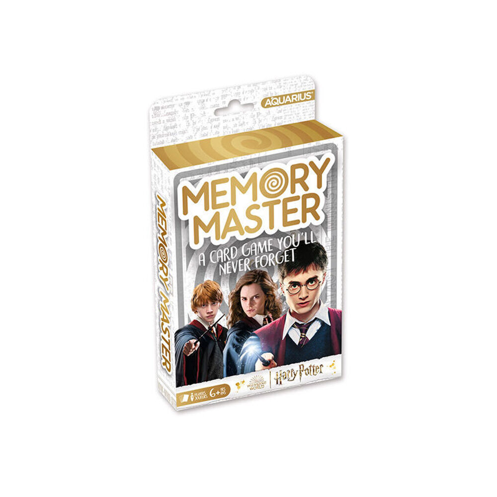 2PK Aquarius Harry Potter Memory Master Card Game Kids/Family 6y+