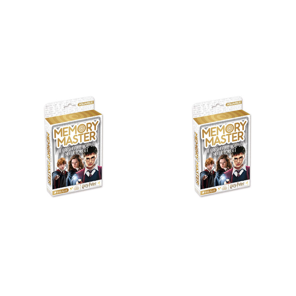 2PK Aquarius Harry Potter Memory Master Card Game Kids/Family 6y+