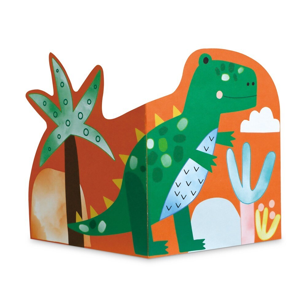 3PK Avenir Watercolour Painting & Origami Dinos Kids Art 3y+