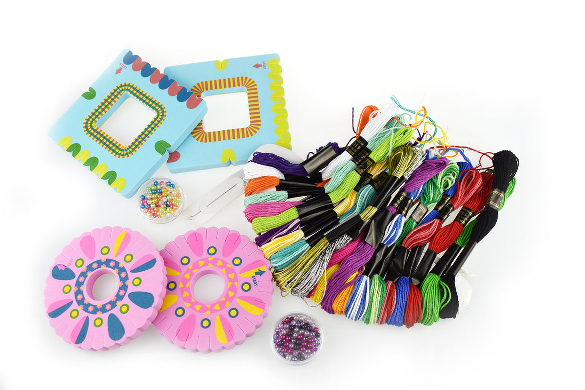 Kaper Kidz Friends 4 Ever Bracelet Making Kit Pink