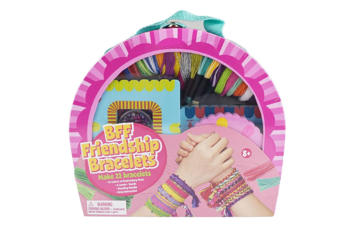 Kaper Kidz Friends 4 Ever Bracelet Making Kit Pink