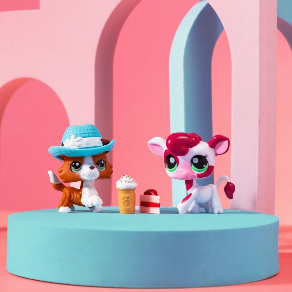 3PK 2pc Basic Fun Littlest Pet Shop Pairs Series 3 Assortment 4y+