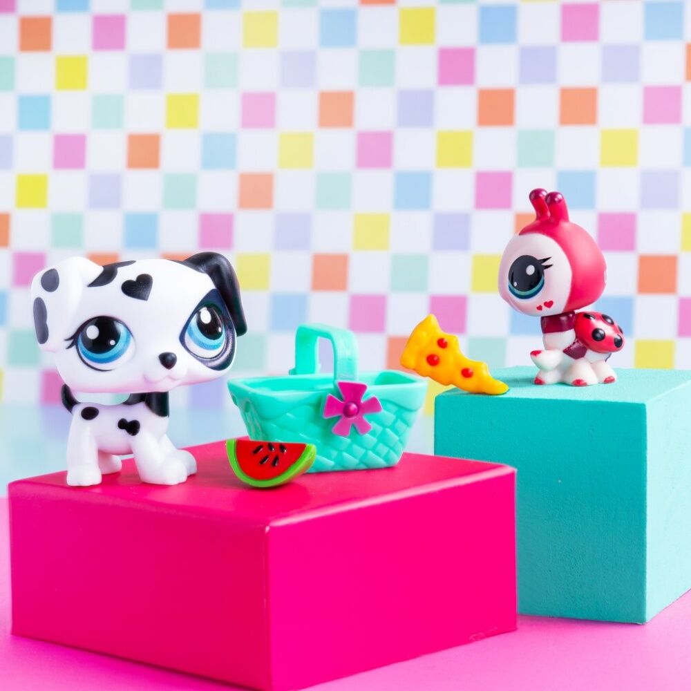 6PK 2pc Basic Fun Littlest Pet Shop Pairs Series 3 Assortment 4y+