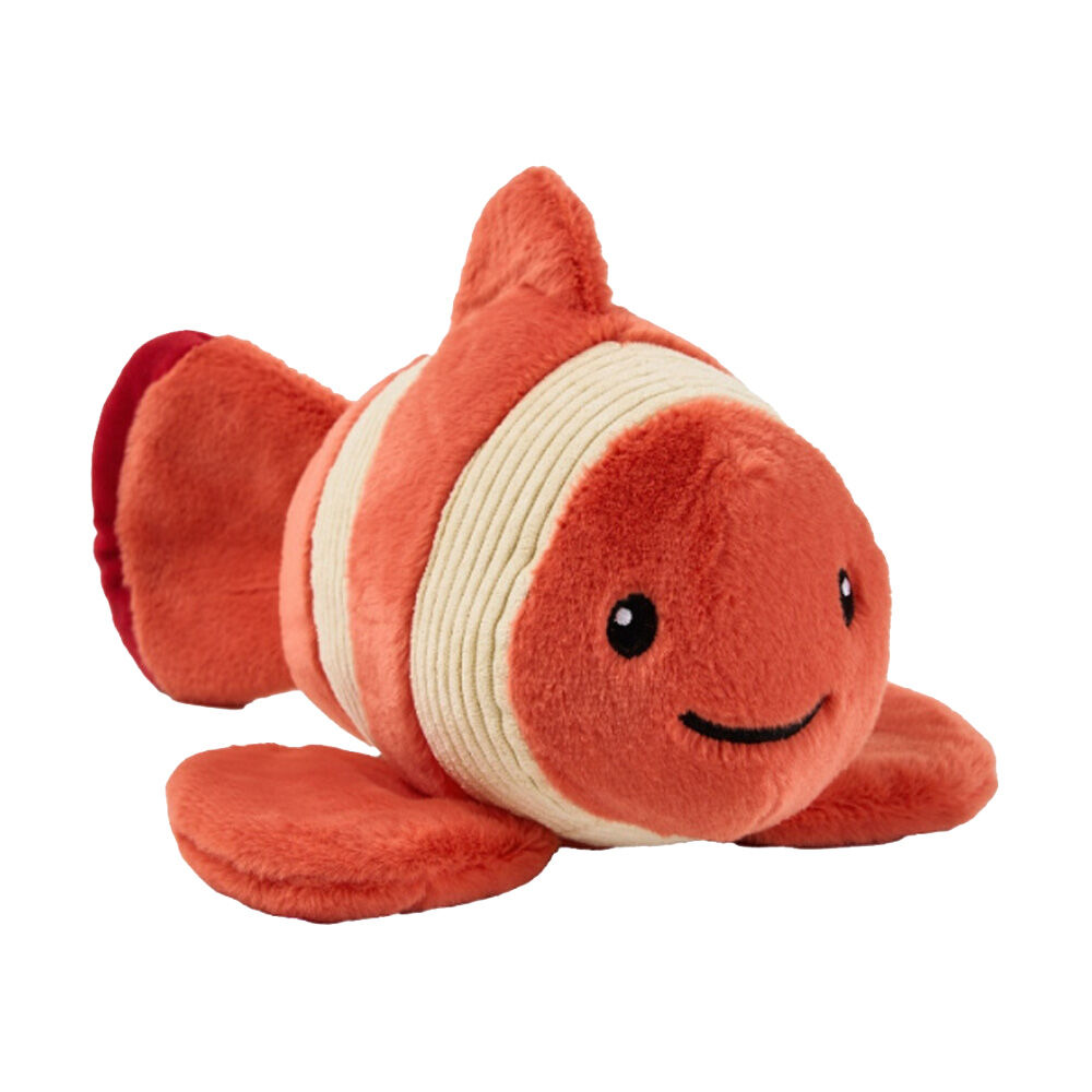 Linen House Kids Cleo Clownfish Children's Novelty Animal Cushion Orange 65cm