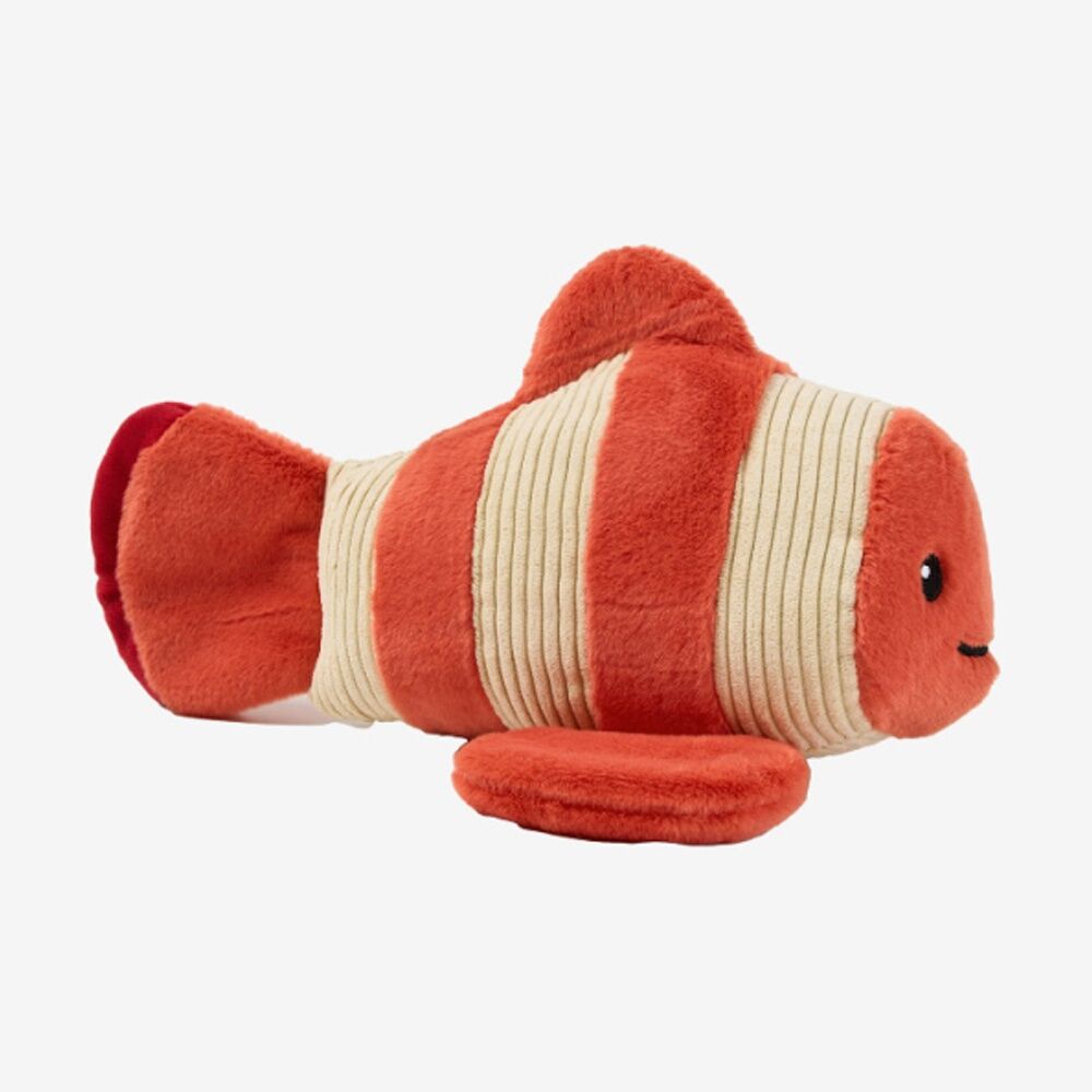 Linen House Kids Cleo Clownfish Children's Novelty Animal Cushion Orange 65cm
