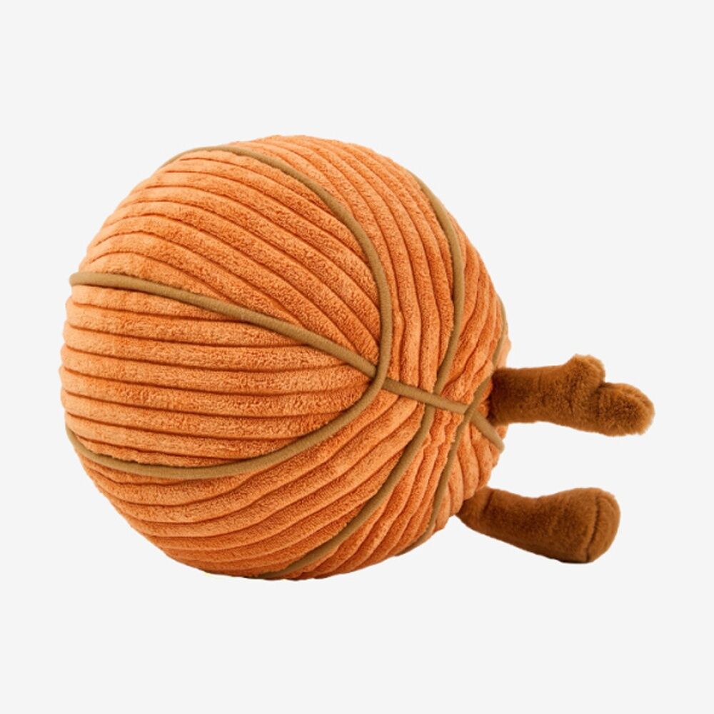 Linen House Kids Benny Basketball Children's Novelty Animal Cushion Orange 34cm